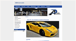Desktop Screenshot of denk-automobile.at